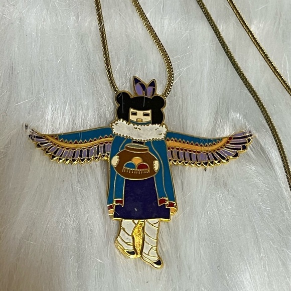 Vintage Jewelry - 1996 Potentates Lady Marj Necklace Pin